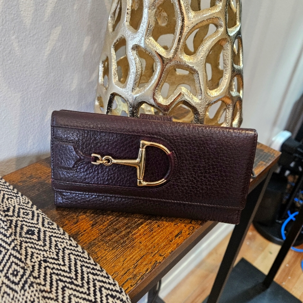 RARE Gucci Horse Bit Wallet EXCELLENT Condition